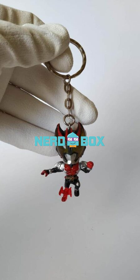 boneco chaveiro Kamen Rider Nerd Box
