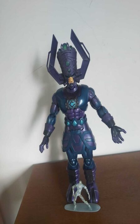 Boneco Galactus e Surfista Prateado - Nerd Box